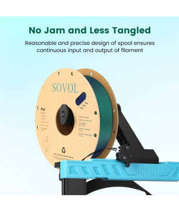 Sovol PLA Silk Cuivre/Violet/Vert