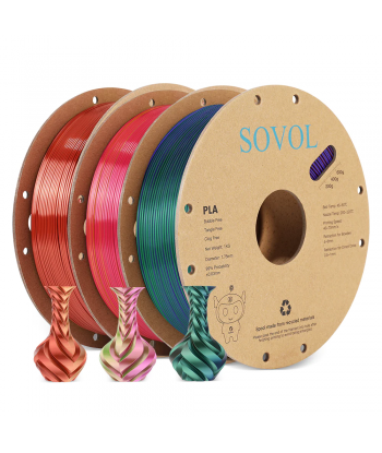 Sovol PLA Silk Or/Argent/Cuivre