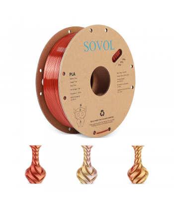 Sovol PLA Silk Or/Argent/Cuivre