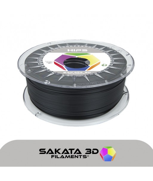 Filament HIPS Sakata 3D NOIR - 1.75mm, 1 Kg