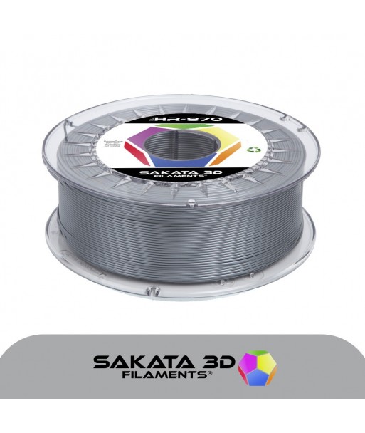 Filament PLA 3D870 Sakata 3D ARGENT - 1.75mm, 1 Kg
