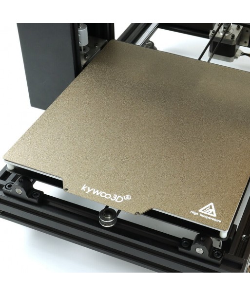 Plaque magnétique PEI Or texturée pour imprimante 3D Tycoon Max