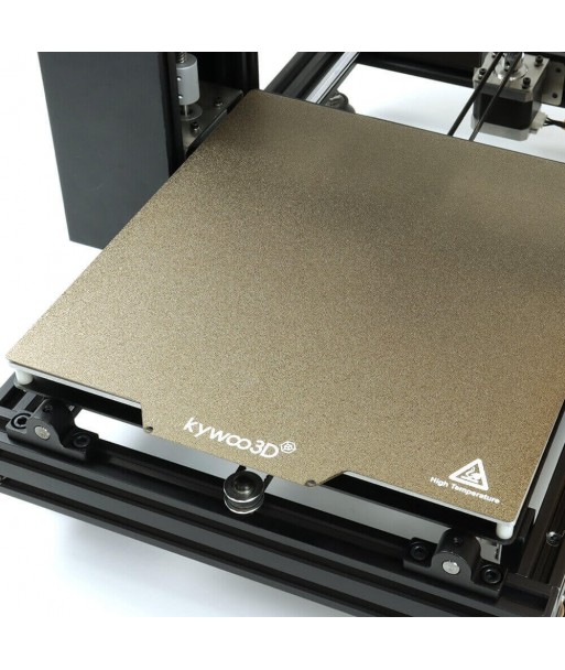 Plaque magnétique PEI Or texturée pour imprimante 3D Tycoon