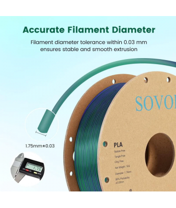 Sovol PLA Silk Rainbow Forest