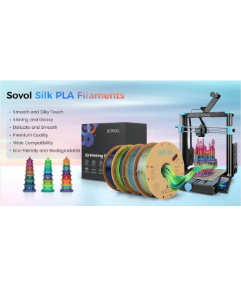 Sovol PLA Silk Rainbow Forest